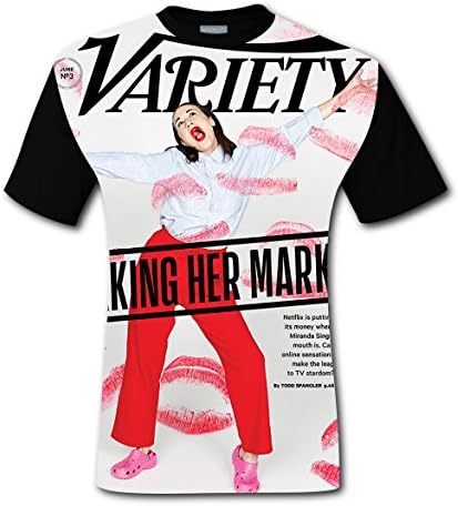 Mens Miranda Sings 3D T-Shirt Short Sleeves Tee Creative XXL