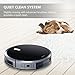 Robot Vacuum Cleaner, Oregon Scientific Strong Suction Robot Cleaner with Drop-Sensing System and Self-Charging Function for Carpet and Hard Floor (1400Pa)