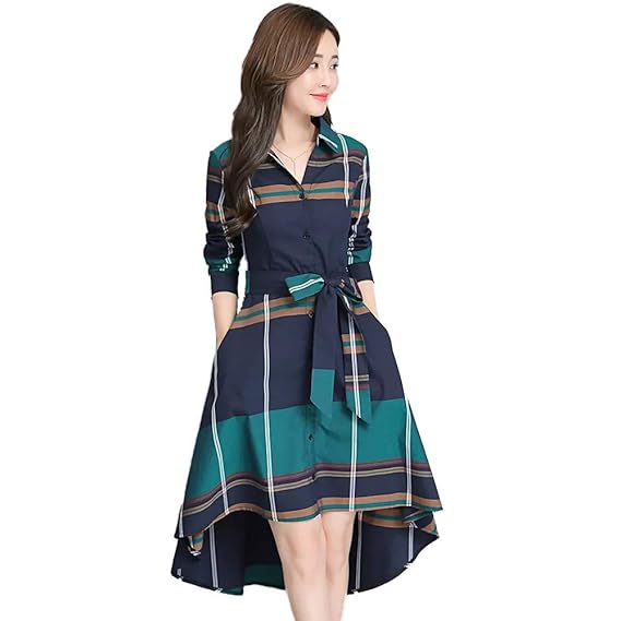 Buy Queen Ellie Women S A Line Knee Length Dress At Amazon In