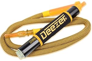 JAVA HOOKAHS Ice Hose for Hookah Shisha Gold Cool Smooth Hose Deezer