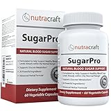 #1 Blood Sugar & Glucose Metabolism Supplement with Vanadium, Chromium, Gymnema Extract, White Mulberry, Alpha Lipoic Acid & More - Free Shipping + 100% Money Back Guarantee - 60 Vegetable Capsules