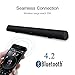 80Watt 34Inch Sound bar, BYL 2.0 Channel Soundbar Wireless and Wired Home Theater Speakers with Learning Function for TV (Worry-Free 90-Day Trial,2019 Upgraded)thumb 4