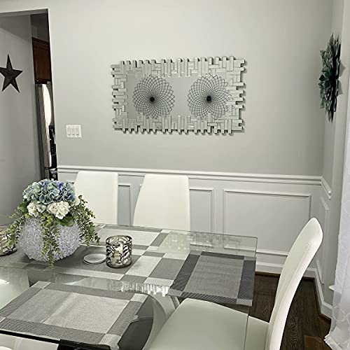 KOHROS Art Decorative Wall Mirrors Large Grecian Mirror for