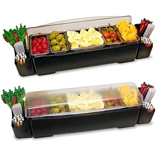 condiment containers bar