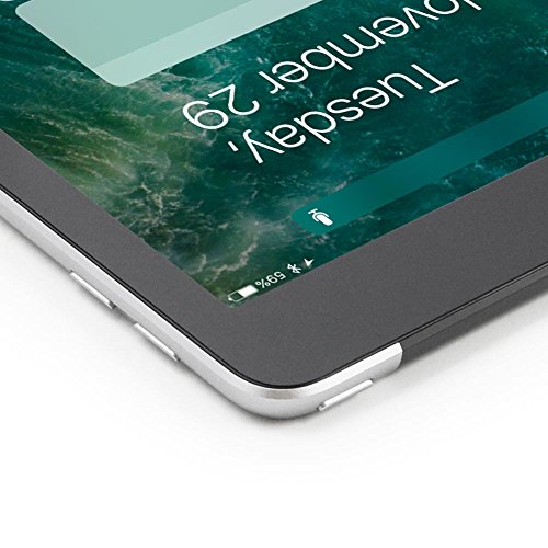 ArmorSuit - iPad 2017 Wifi Screen Protector + Black Carbon Fiber Skin Back Protector MilitaryShield w/ Lifetime Replacements - Front Anti-Bubble Ultra HD Shield (Wifi Version Only)