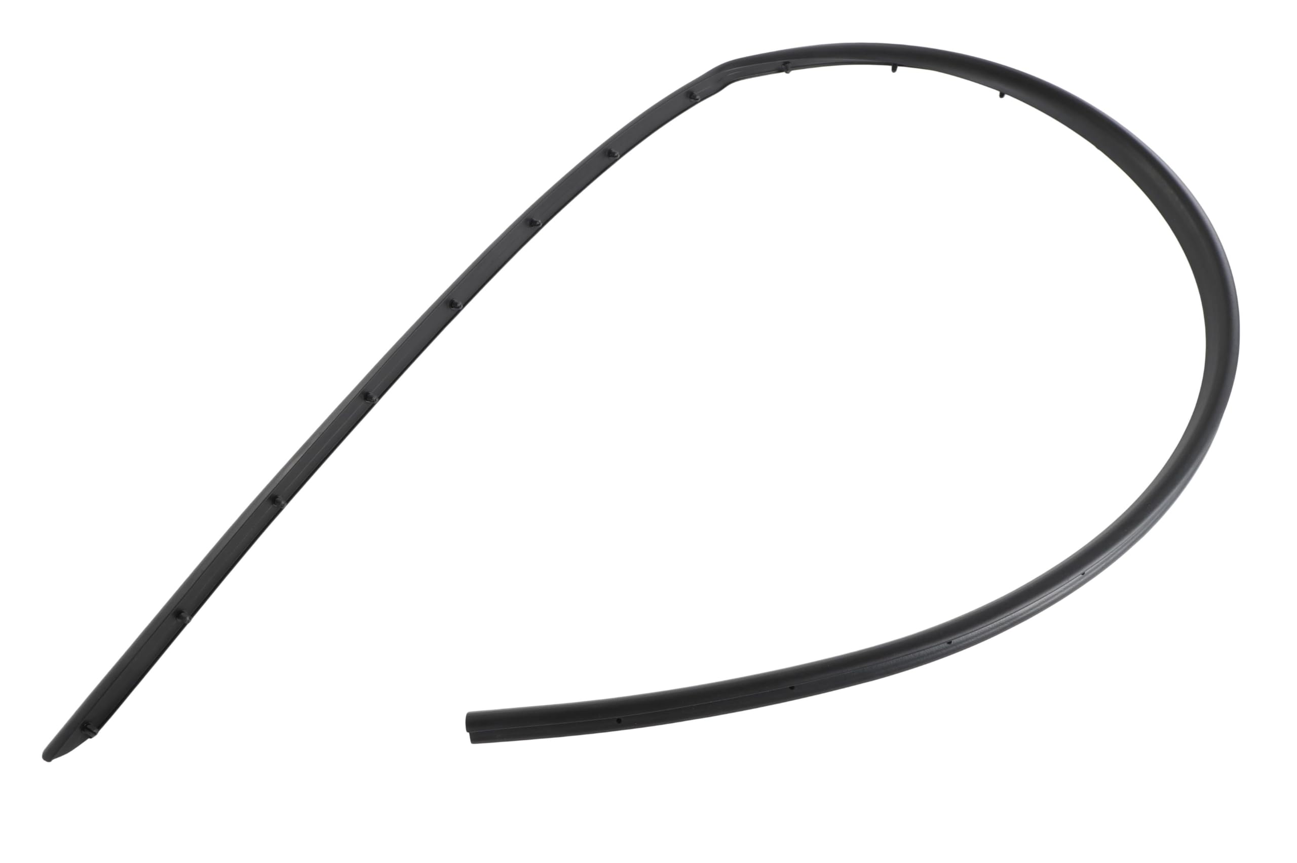 GM Genuine Parts 84798308 Front and Rear Passenger Side Door Lower Auxiliary Weatherstrip