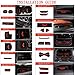 YOCTM For Jeep Wrangler JL 2018 Unlimited 4 Doors Silencer Pad Cushion Non-Slip Gate Slot Cup Holder Mats Auto Interior Door Slot Mat Parts Accessories (White - luminous)