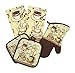 Kitchen Linen Set (Set Includes an oven mitt two pot holders and two dish towells) by Greenbrier (Cafe Latte)