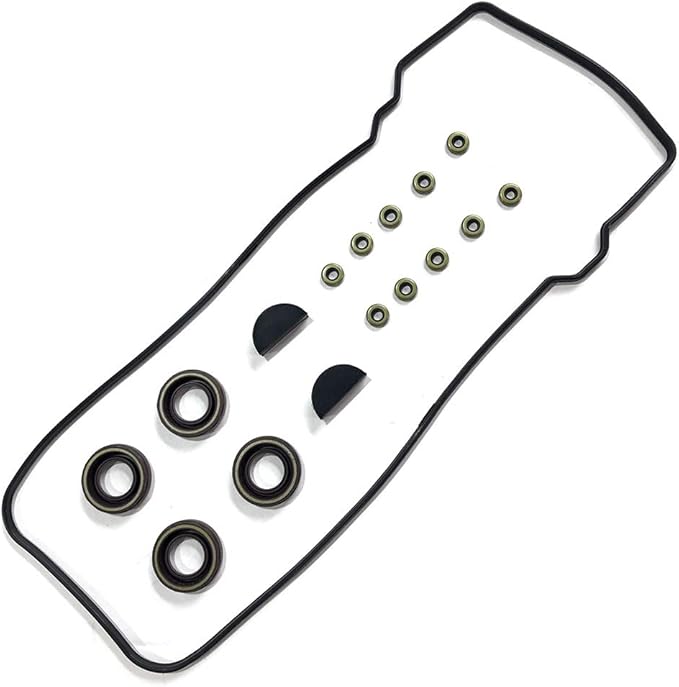 ROADFAR Valve Cover Gasket Set for Toyota 2.4L 2.7L