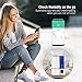 TaoTronics Cool Mist Humidifiers, Compatible with Alexa and Google Home, Humidifiers for Bedroom, Baby’s Rooms, Blue Night, Timer, Auto Shut-Off, (4L / 1.06 Gallon, US 110V)