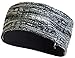 TrailHeads Women's Space Dye Knit Ponytail Headband - black & white