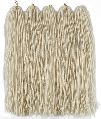 18inch Goddess Sister Locs Crochet Braids Micro Straight Faux Locs Crochet Hair NuLocs Twist Braids Syntehtic Hair Extension (5Packs,#613)