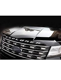 Juego de 8 letras con el emblema del coche del explorador, parasol delantero del guardabarros lateral 3D, letras adhesivas de repuesto para compatible con Ford Explorer 2011 2012 2013 2014 2015 2016 2017 2018 2019