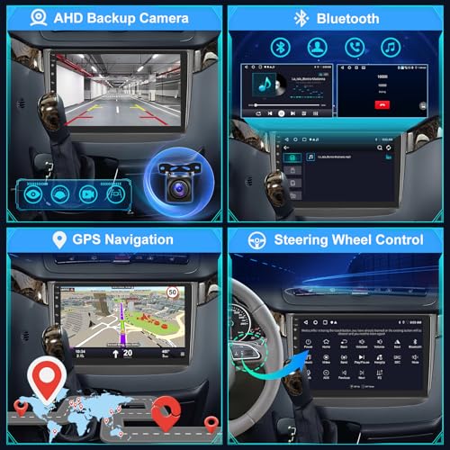 Android Car Radio 4+64G for Mercedes Benz Viano 2004-2011 / Vito 2010-2015, 9 Inch IPS Touch Screen 1280 x 720, Wireless CarPlay, Android Auto, GPS, WiFi, DSP + AHD Camera