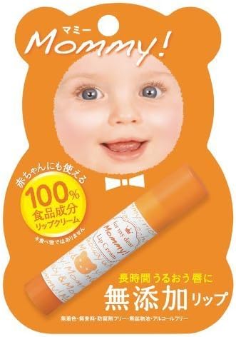 Mommy Additive Free Lip Cream 3.5g (Japan Import) by Mommy