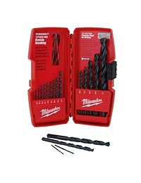Milwaukee 48 89 2803 15-Piece Thunderbolt Negro Óxido Juego de brocas