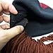 Beard Head Lumberjack Plaid Beanie - Original Handmade Knit Hat and Removable Brown Beard