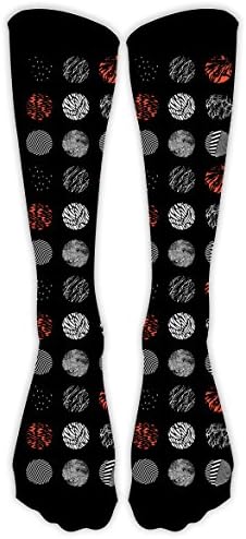 AZALEASA Men's Women's Unisex Great-Twenty-One-Pilots Soft Long Dress Socks