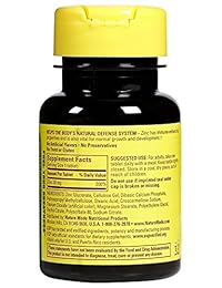 Nature Made Zinc 30 mg pestañas – 30 mg – 100 ct – 2 Pk