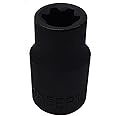 JEUCLEL EP Socket EP10, 3/8” drive Female External E-Torx Plus Socket, High Deformation Prevention Puller Tool