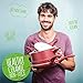 GreenLife CW0005103 Soft Grip Absolutely Toxin-Free Healthy Ceramic Nonstick Dishwasher/Oven Safe Stay Cool Handle Cookware Set, 14-Piece, Burgundy