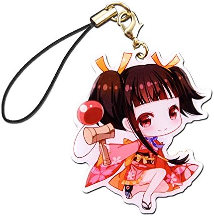 Metal Key Chain Cellphone Charm for Anime Koutetsujou no Kabaneri of the Iron Fortress Mumei