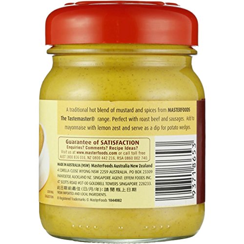 Masterfoods Hot English Mustard 175g Pricepulse