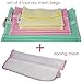 Laundry Bag Set of 7- Mesh Laundry Bags – Laundry Bags Mesh Wash Bags – Delicates Bag for Washing Machine – Lingerie Bags for Washing Delicates – Travel Organizer (Mix Colors) (Mix color)