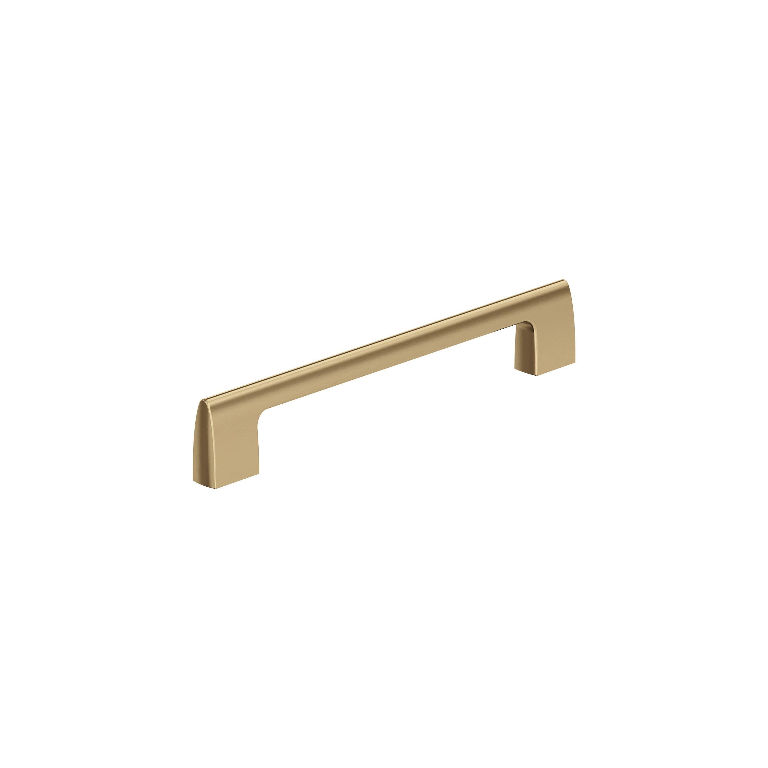 Photo 1 of Amerock | Cabinet Pull | Champagne Bronze | 6-5/16 in (160 mm) Center-to-Center Drawer Pull | Riva | Kitchen and Bath Hardware | Furniture Hardware