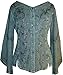 102 B Agan Traders Gypsy Medieval Renaissance Top Blouse