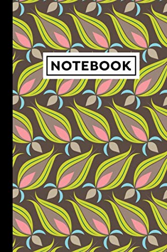 Notebook: Tulips Notebook - Tulips Themed Gift For Tulip Lovers - Tulips Journal - 6" x 9" - 120 Blank Lined Pages With Tulips Themed Borders