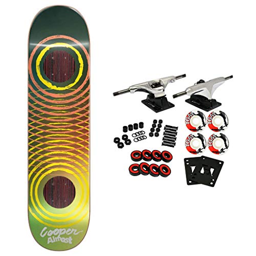 Almost Skateboard Complete Painted Rings Impact Wilt 8.0"