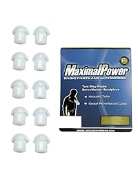 Punta para el oído de silicona de 10x piezas de silicona transparente para radio Kenwood de dos vías de Motorola