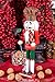 Clever Creations Golfer 15 Inch Traditional Wooden Nutcracker, Festive Christmas Décor for Shelves and Tables