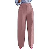 YOOTIKO Womens Wide Leg Dress Pants High Waisted Straight Leg Slacks Business Casual Work Trousers