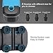 KEDSUM 770GPH Submersible Pump(3500L/H, 65W), Ultra Quiet Water Pump with 6.5ft High Lift, Aquarium Pump with 6.5ft Power Cord, 3 Nozzles for Fish Tank, Pond, Aquarium, Statuary, Hydroponics