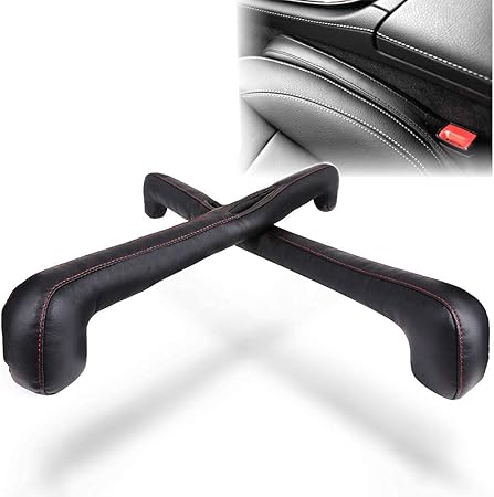 Amazon 進化版 Aurax 車 隙間クッション 車用 隙間埋め シートコンソール ダブルヘッド型 隙間 クッション シートサイドクッション シート パッド スペーサー 車内 隙間 埋め クッション 高級感のあるレザー仕様 収納スペース カー用品 便利グッズ フィット 運転席