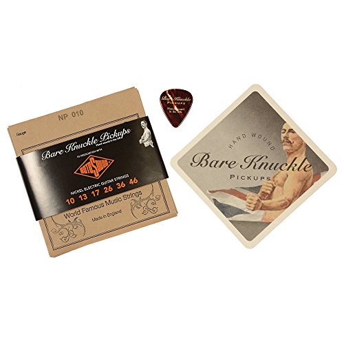 Bare Knuckle Brown Sugar Tele Single Coil Pickup Set Nickel