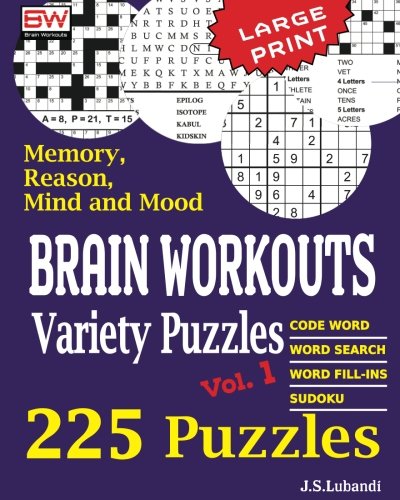 Brain Workouts Variety Puzzles (Volume 1)