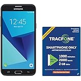 TracFone Samsung Galaxy J7 Sky Pro 4G LTE Prepaid Smartphone with Amazon Exclusive Free $40 Airtime Bundle