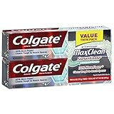Colgate Max Clean SmartFoam Spearmint Blast Toothpaste, 6 oz, 2 count