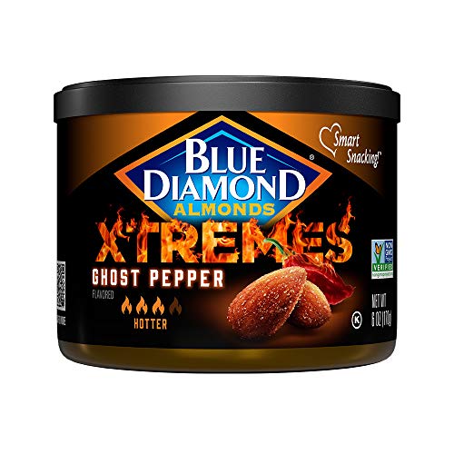 Blue Diamond Almonds XTREMES Ghost Pepper Flavored Snack Nuts, 6 Oz