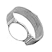 XiangMi Watch Band Replacement Compatible Withings Activite/Steel/Pop,18mm Milanese Loop Watchband Stainless Steel Magnetic Closure Strap Compatible Huawei Watch Silver