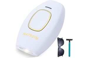 NATRSYM IPL Laser Hair Removal Device for Women,Painless Permanent Full Body Facial Upper Lip Bikini Line Armpits Legs Arms Face Lazer Safe&Long-Lasting, Corded
