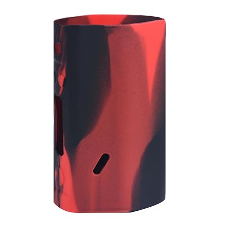 Susenstone Für Wismec Reuleaux RX200 TC Box Silikon Tasche Sleeve Beutel-Schutz (Rot1)