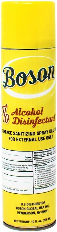 Boson Disenfectant Spray Arisol, 75% Alcohol amazon.com wishlist