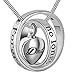 Flove Cremation Jewelry for Ashes, Cremation Necklaces for Dad