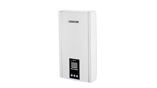 Elektronischer Durchlauferhitzer Elex 24 N Thermoflow 24 kW Boiler - LED Display - bis zu 75 °C - Neues Modell …