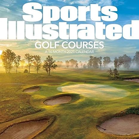 Amazon スポーツイラストレイテッド ゴルフコース Sports Illustrated Golf Courses 21 カレンダー アイドル 芸能人グッズ 通販