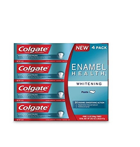 Colgate Enamel Health Whitening Toothpaste 7.2 oz (Pack of 4)